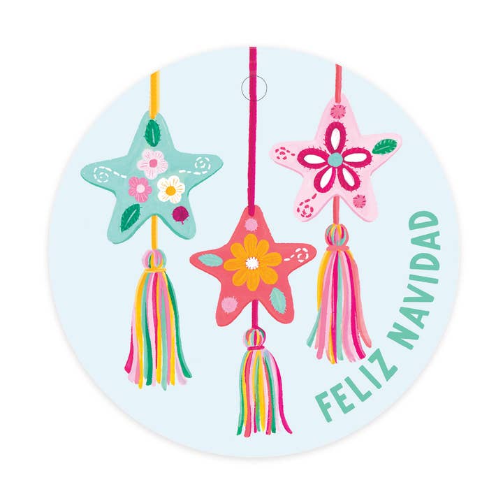 Feliz Navidad - Gift Tag Set, Christmas Gift Wrap for wholesale by Isabella MG