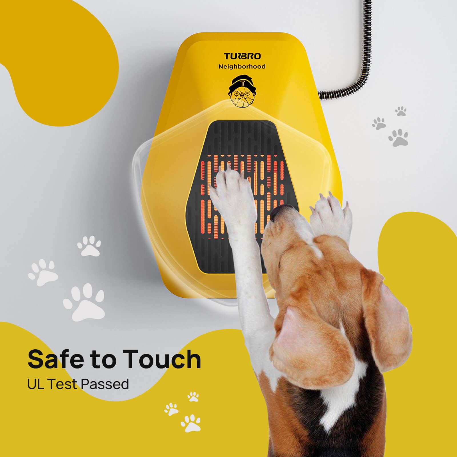 TURBRO - Wholesale Pet Indoor Tent - Cat/Dog - Neighborhood DH800A Dog House Heater3