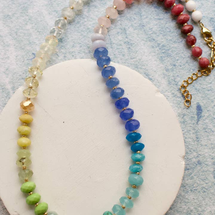 a.v. max - Vente Collier de perles - Collier Gemma Rondelle Medium