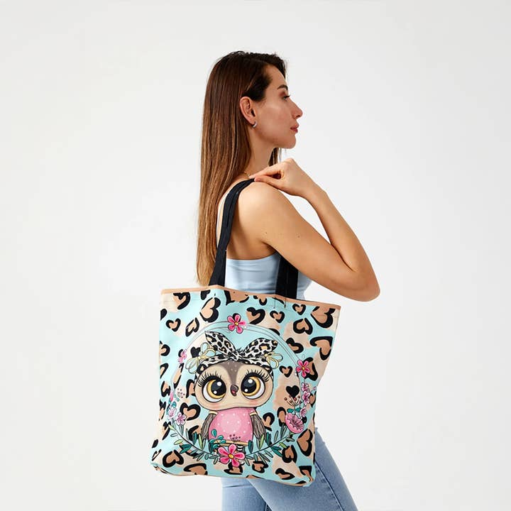 Socks To Be You - Venta al por mayor Bolsa de asa- Mujer - Bonitos bolsos con forma de búho