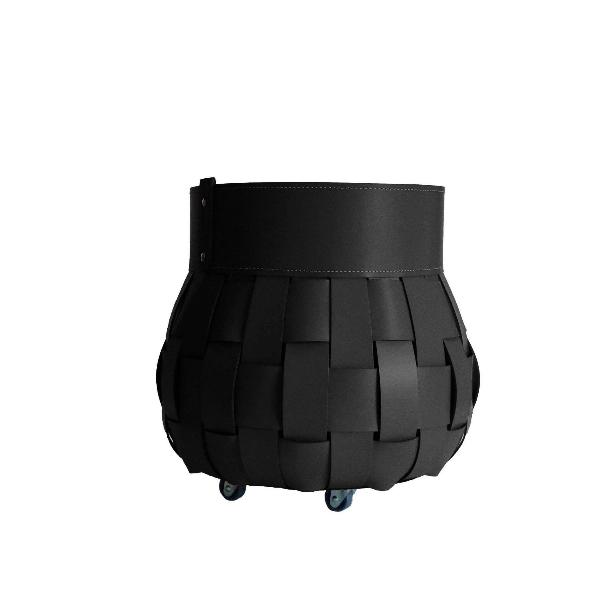 LIMAC Design - Wholesale Basket - TRECCIO braided leather log bag7