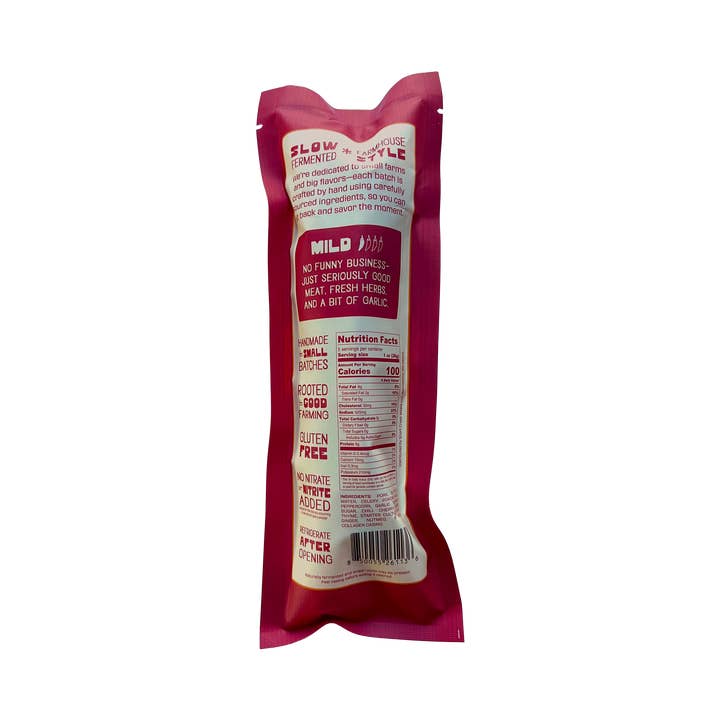 Short Creek Farm - Wholesale Salami - Classic Salami1