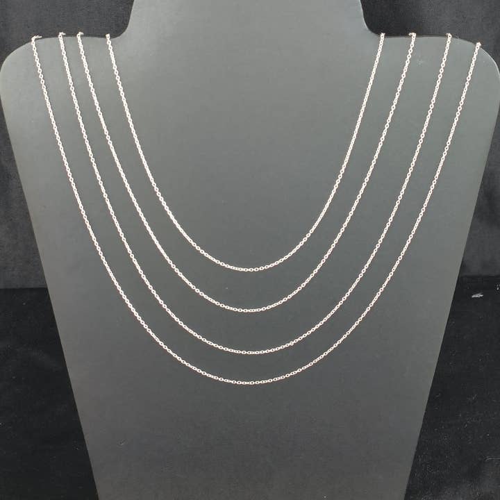SILVER CAVE - Wholesale Link & Chain Necklace - 925 Sterling Silver Solid Unisex Cable Chain5