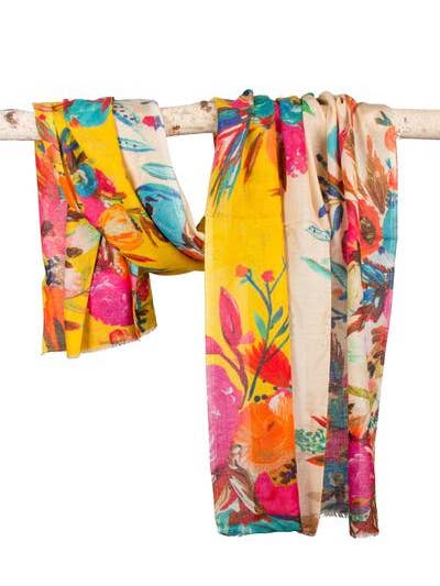 Sjaal met print van Frolick voor wholesale door SAACHI