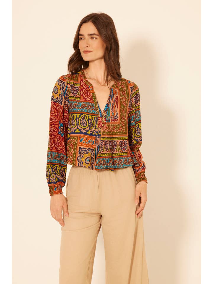 NV Tapestry Fiji Top for wholesale on Faire2