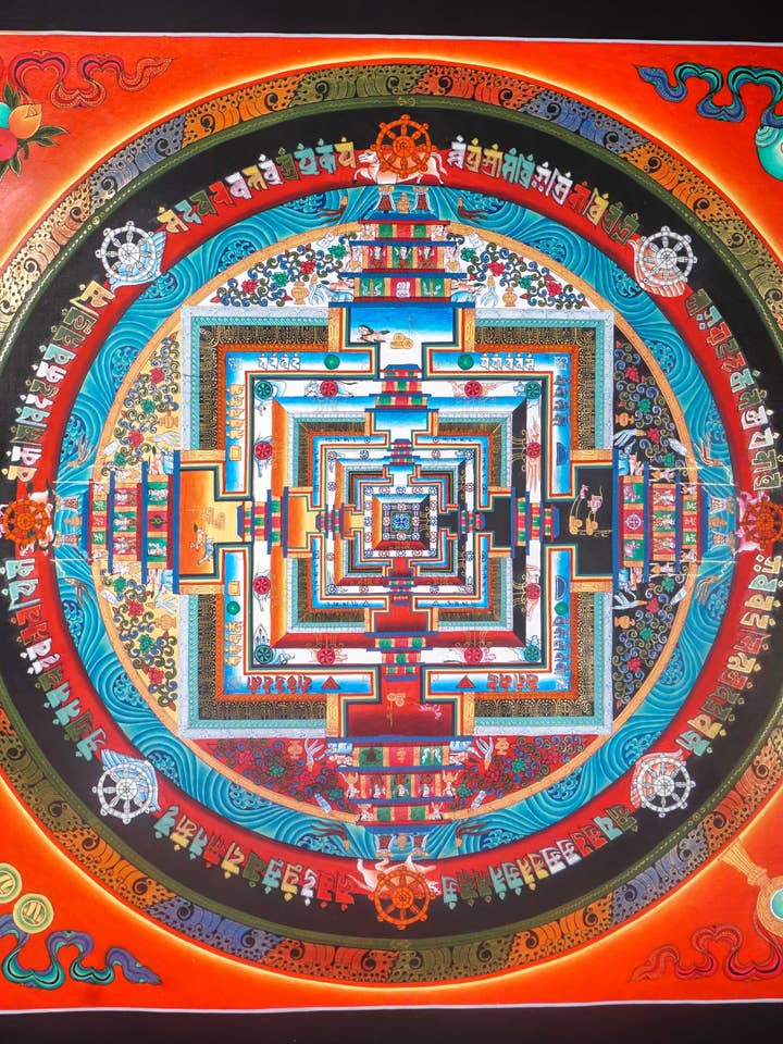 Wheel of Time Mandala för wholesale av Lucky Thanka
