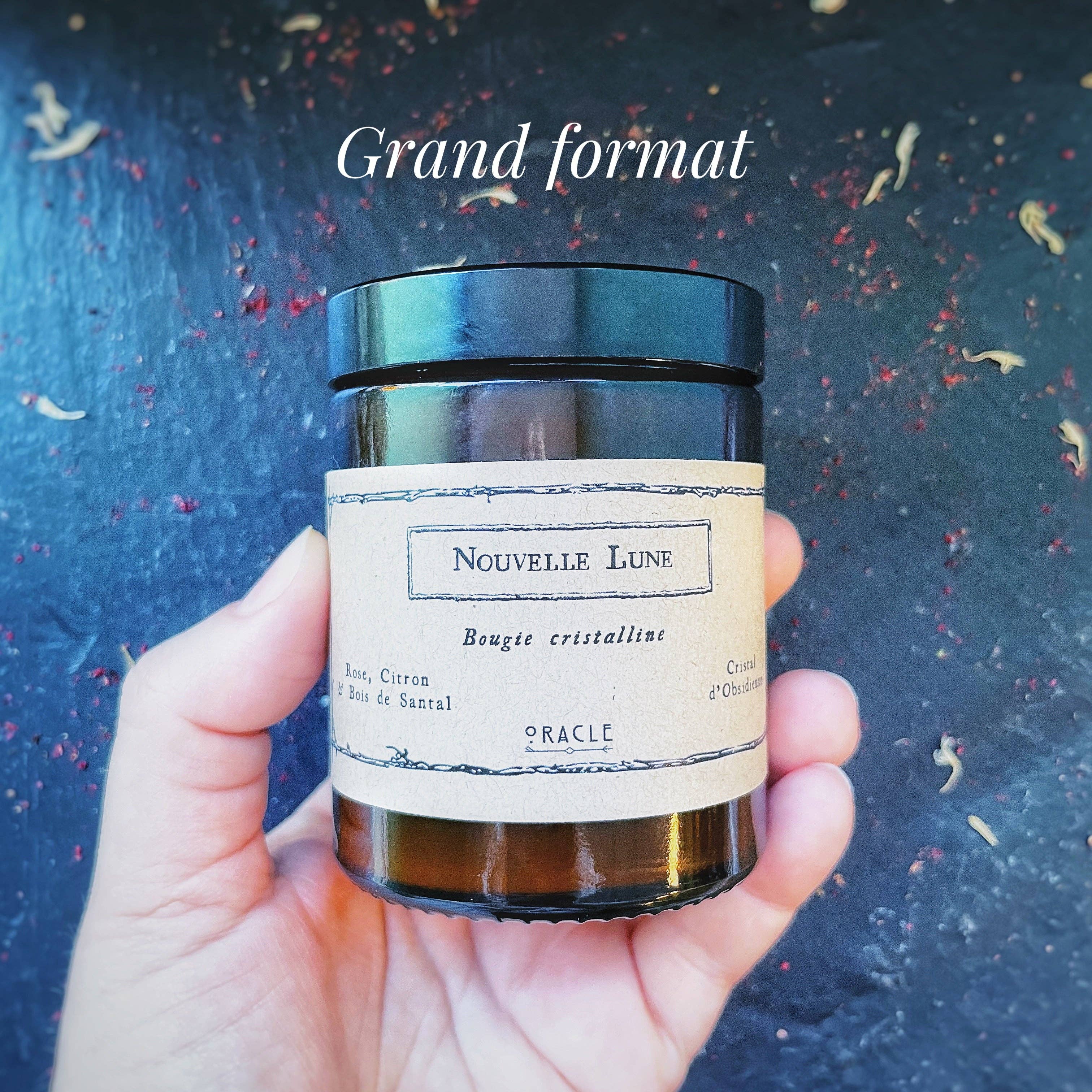 Atelier Oracle - Venta al por mayor Velas en tarros - Vela «Relajación y Calma» con Lavanda y Cristal de Amatista8