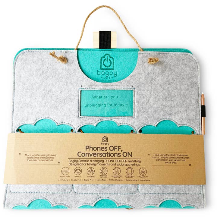 Bagby - Wholesale Phone/Tablet Stand - Bagby Family Screentime Phone / Tablet Set (6+1 Pockets)9