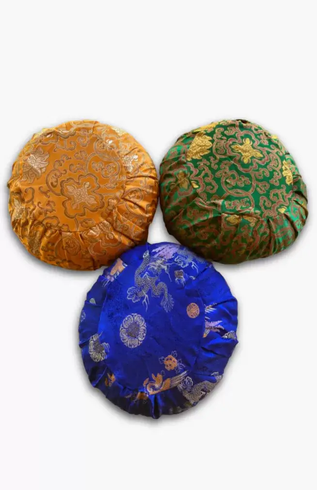 Ganesh Himal Trading - Wholesale Meditation Supplies - Zafu Meditation Pillow- Brocade1