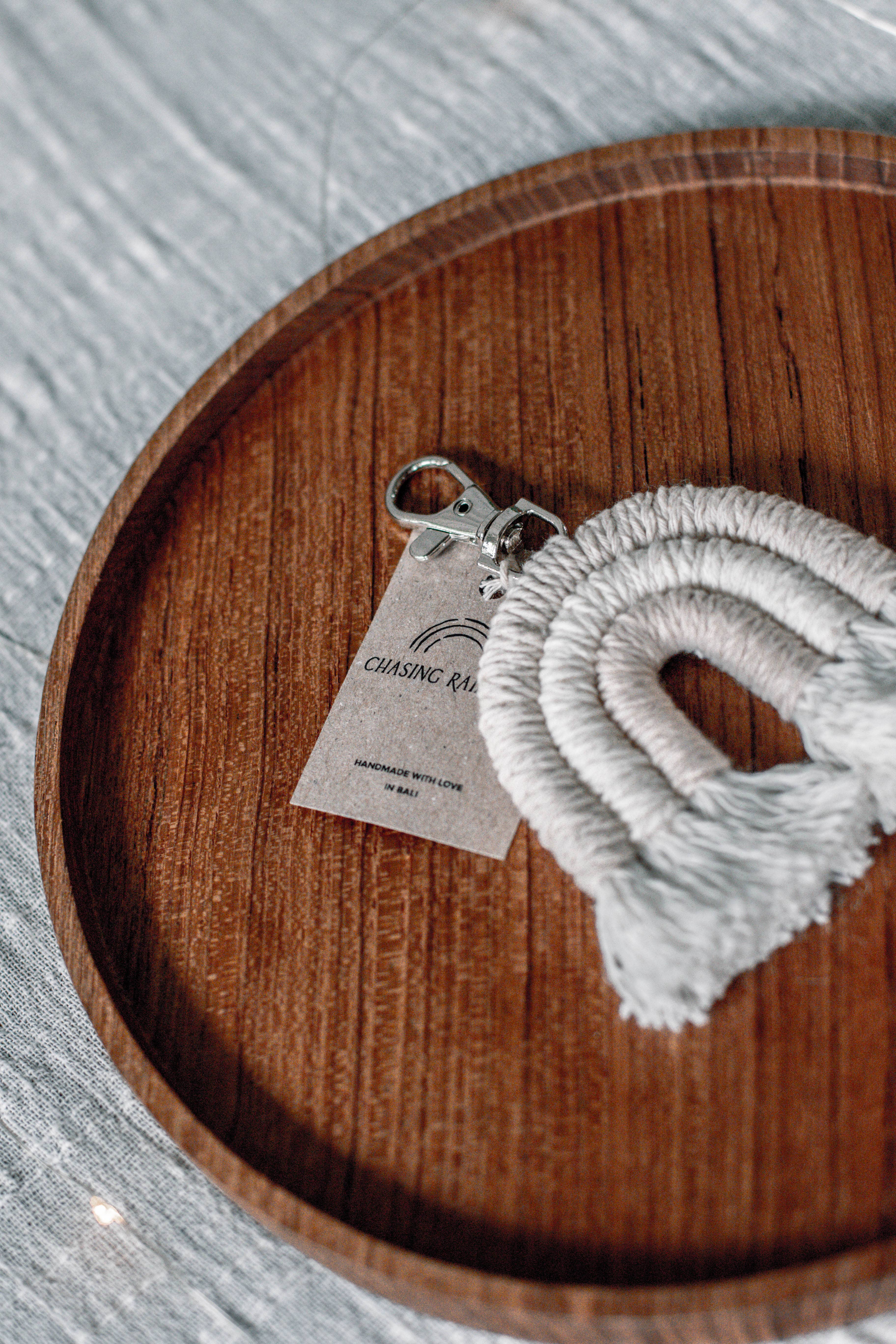 Chasing Rainbows - Wholesale Keychain - Women's - Mini Macrame Keychain Rainbow5