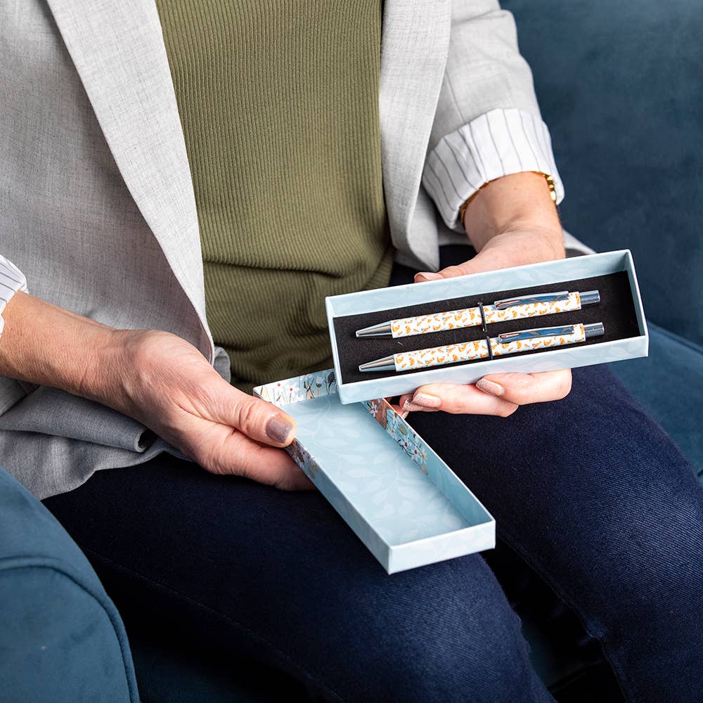 The Gifted Stationery Company - Wholesale Pen - Gift Pen Set - Foxy Tales1