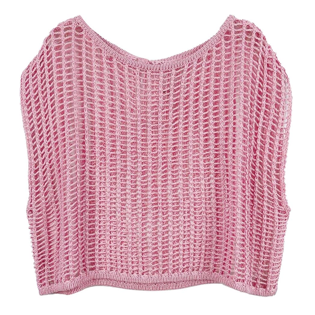 Fashion City - Venta al por mayor Poncho - Mujer - Poncho de verano de ganchillo de color liso15