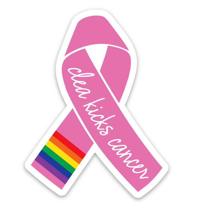 CLEA TRITT KREBS IN DEN HINTERN | VINYLSTICKER für den Großhandel von Love & Lion