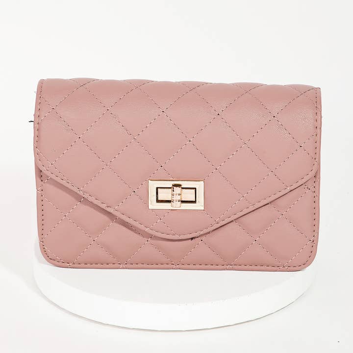 Bolso bandolera acolchado para venta al por mayor de Collections by Fame Accessories