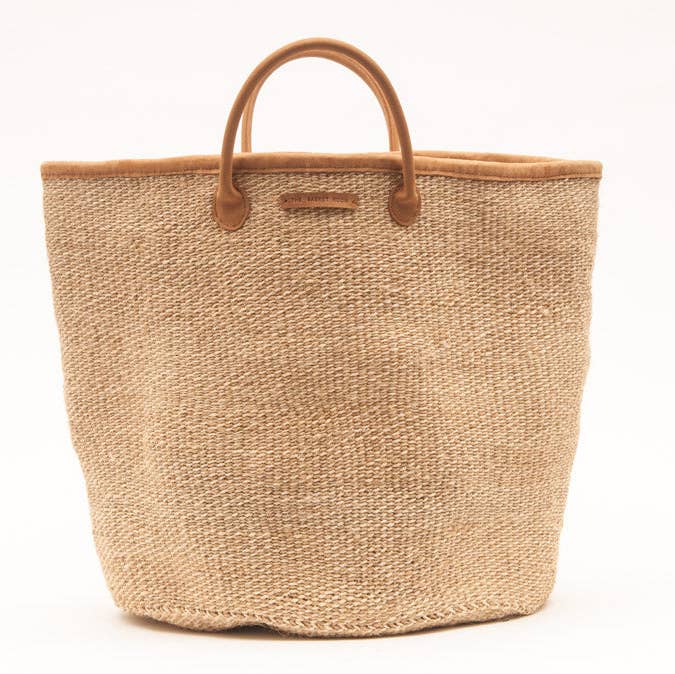 The Basket Room – wholesale Laundry basket – HERI: Natural & White Speckled Woven Laundry Basket | Hamper1