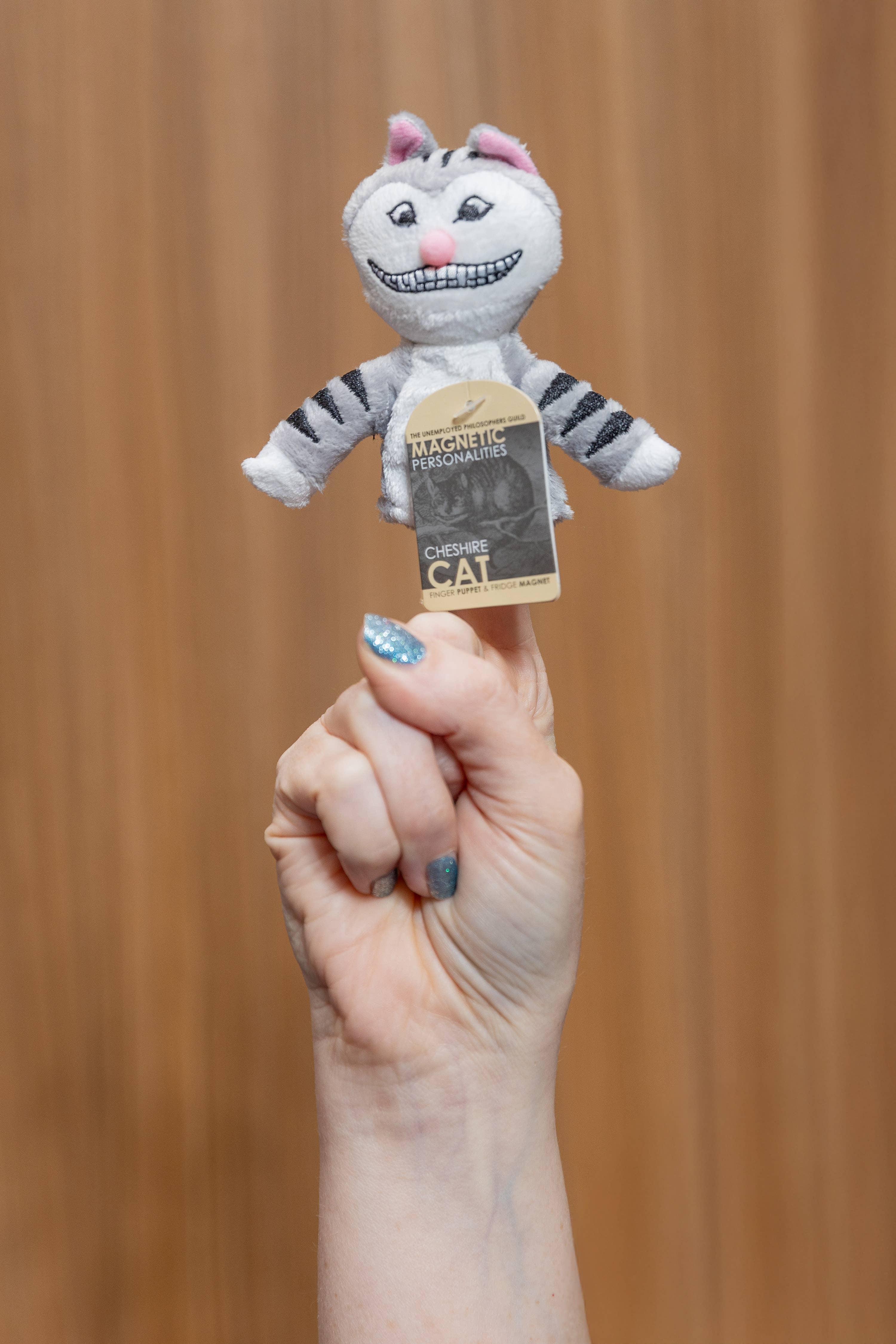 Unemployed Philosophers Guild - Wholesale Finger Puppet - Kids & Baby - Cheshire Cat Finger Puppet1
