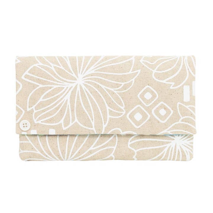 Pochette Classica • Fiori Retrò • Collezione Bianca per la vendita all'ingrosso da parte di Jana Lam