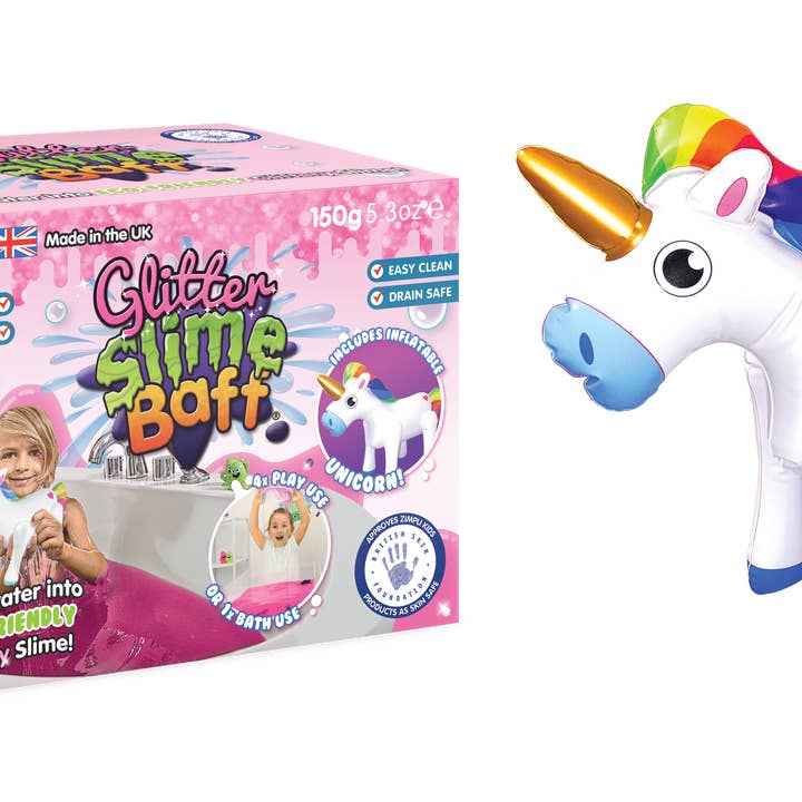 Zimpli Kids - Wholesale Putty/Slime - Kids - Zimpli Bio Glitter Slime Baff with Inflatable Unicorn3