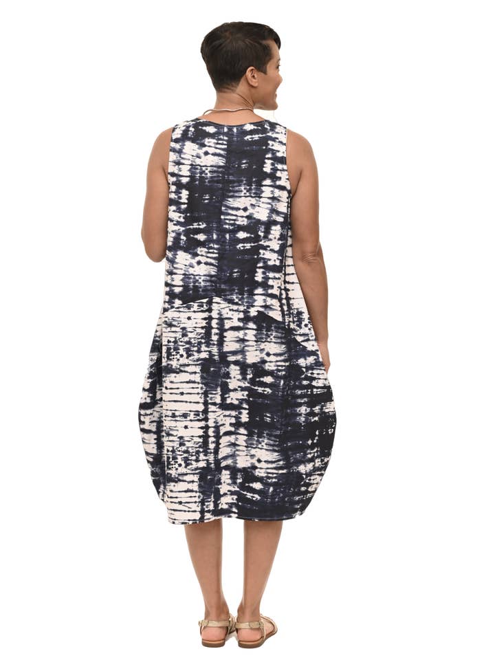 Tulip Clothing - Wholesale Dress – Women's - CV46 Cora Dress in Ocean Tie Dye*2