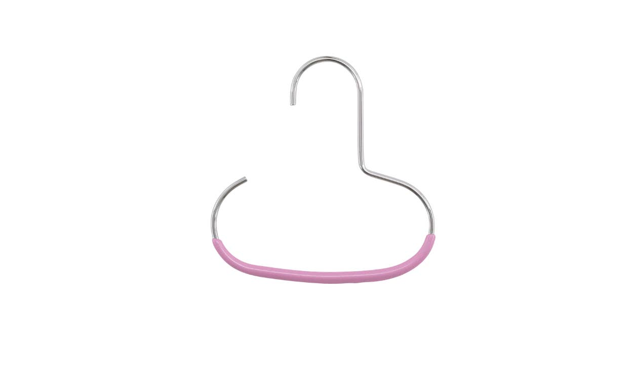 MAWA – wholesale Clothes hangers – Utensilio G 1 clothes hanger, glitter pink, 15 cm