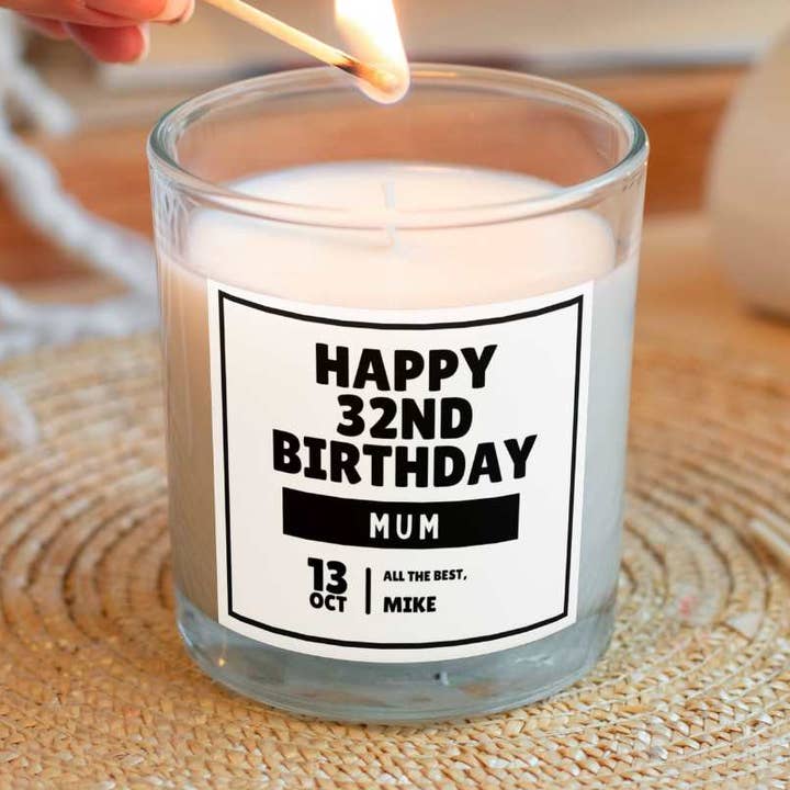 Personlig Grattis på födelsedagen mamma ljus | Gåvor till mamma för wholesale av MKTrendsCo
