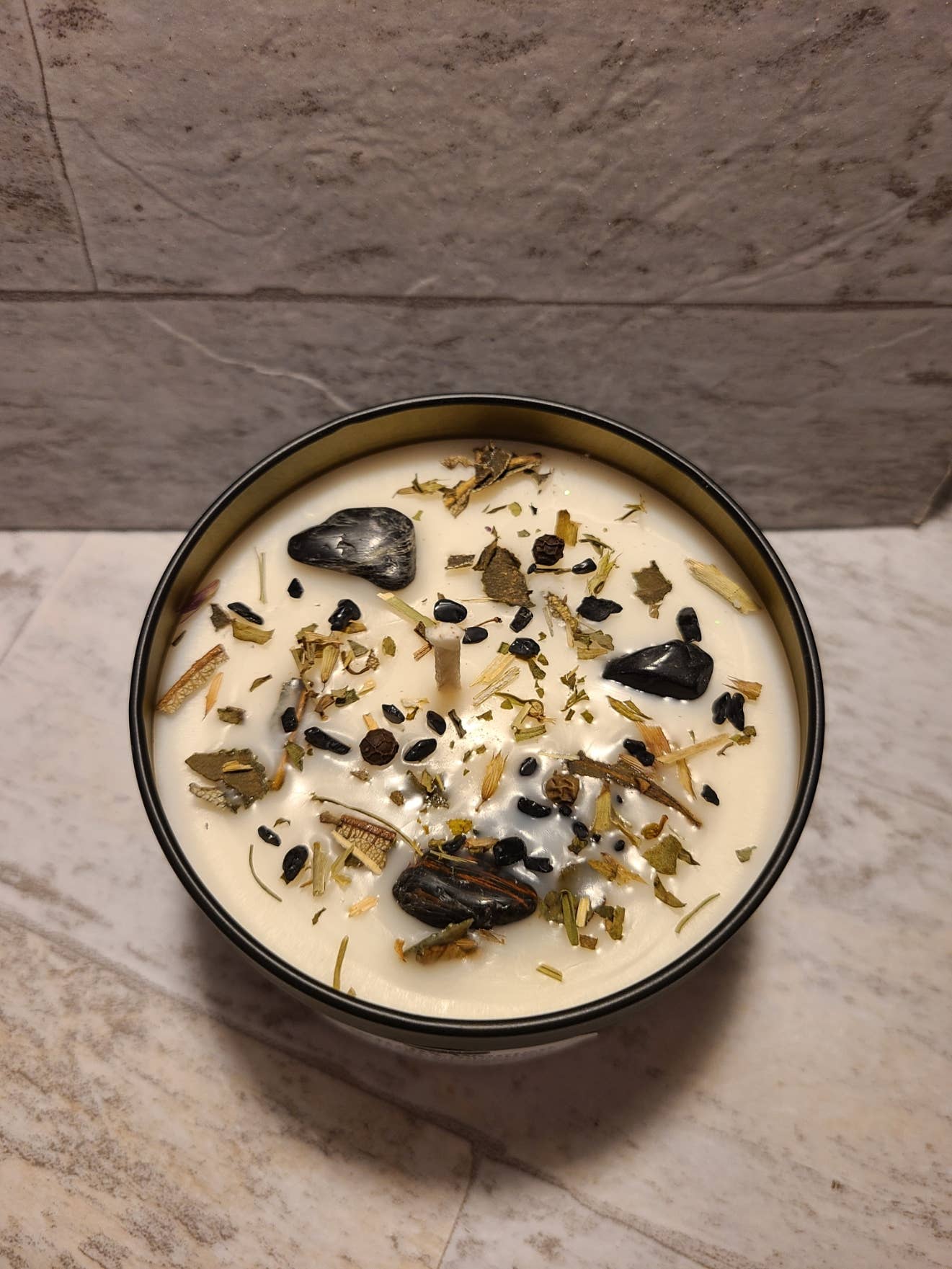 WBC Shops - Wholesale Jar/Filled Candle - Witchy Woman, Energy Protection, 8oz Intention Soy Candles1