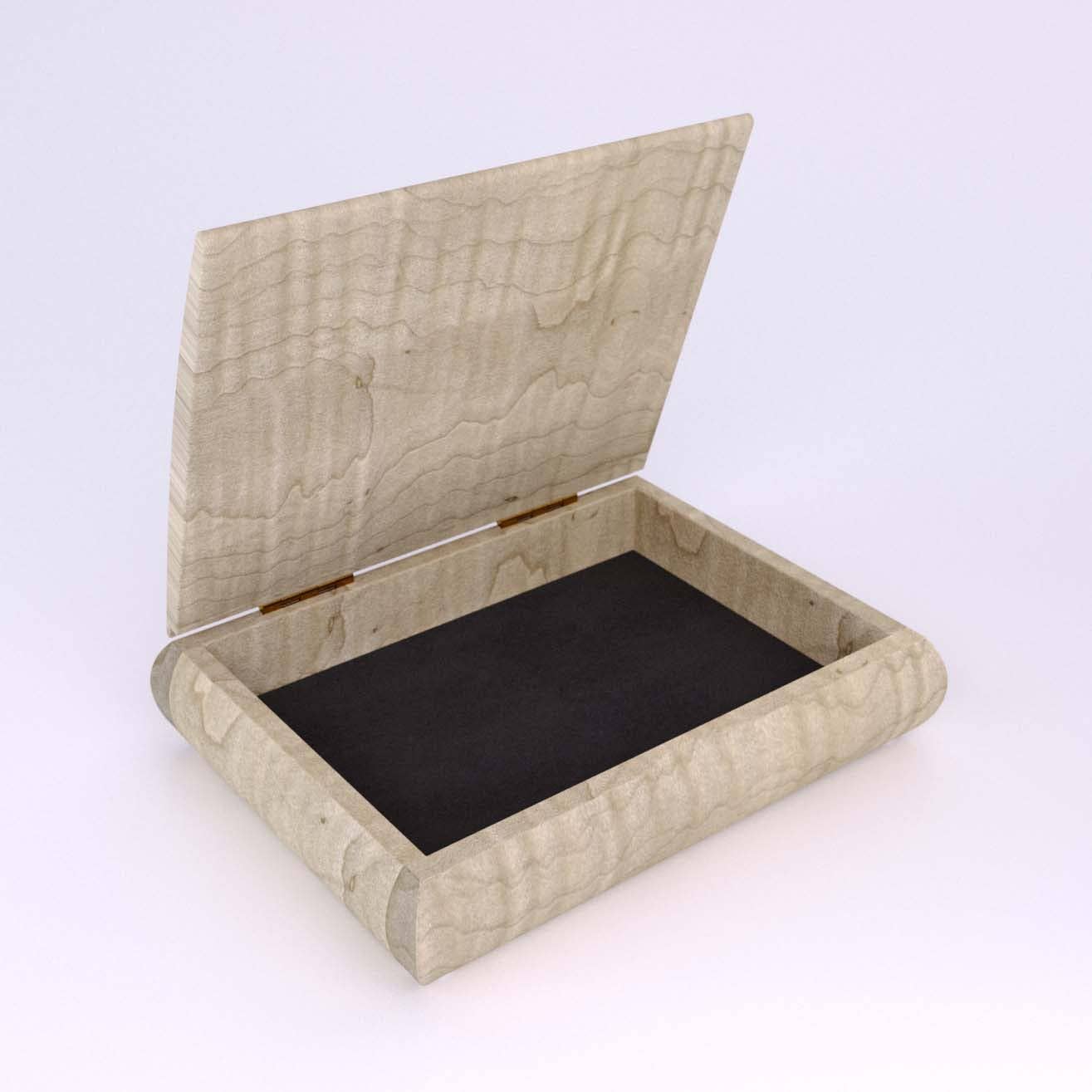 Mikutowski Woodworking - Vente Boîte/rangement à bijoux - Boîte Tranquility en bois gravée avec citations les plus vendues40