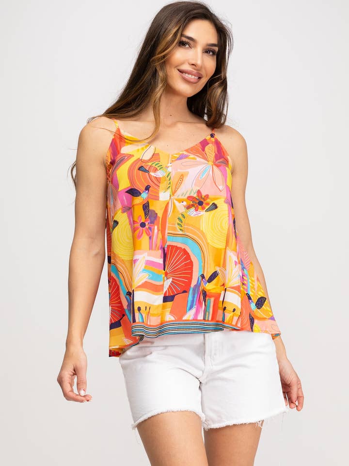 Printed Blouse Pr9266B for wholesale by Peace & Love (CALAO IMPORT EXPORT S.L.)