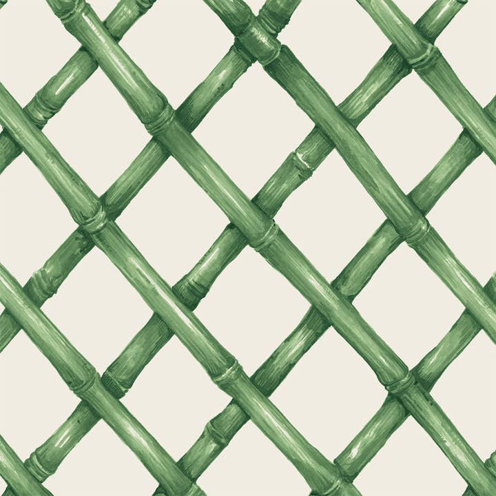 Green Lattice Cocktail-Servietten, 20 Stück für den Großhandel von Hester & Cook - Stationery