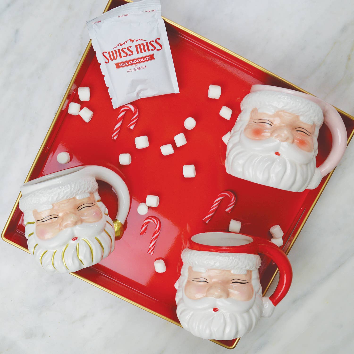 8 Oak Lane - Wholesale Coffee Mug - Red Santa Mug2