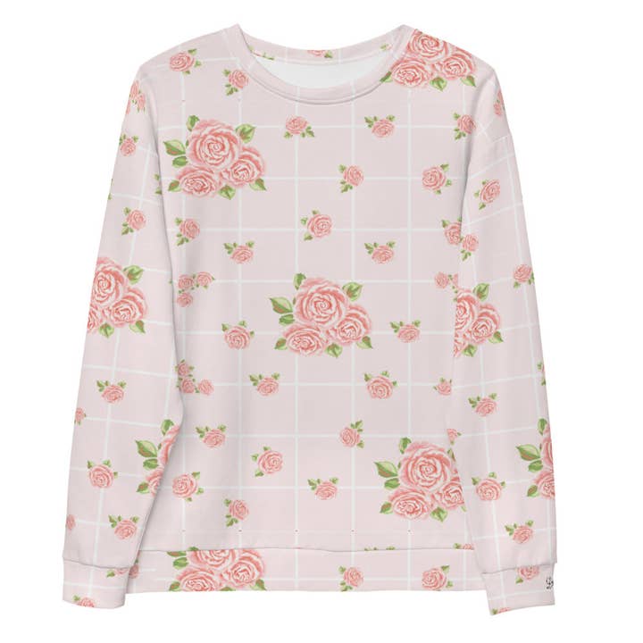 LA VIE ROSE SWEATSHIRT for wholesale by Dara Senders