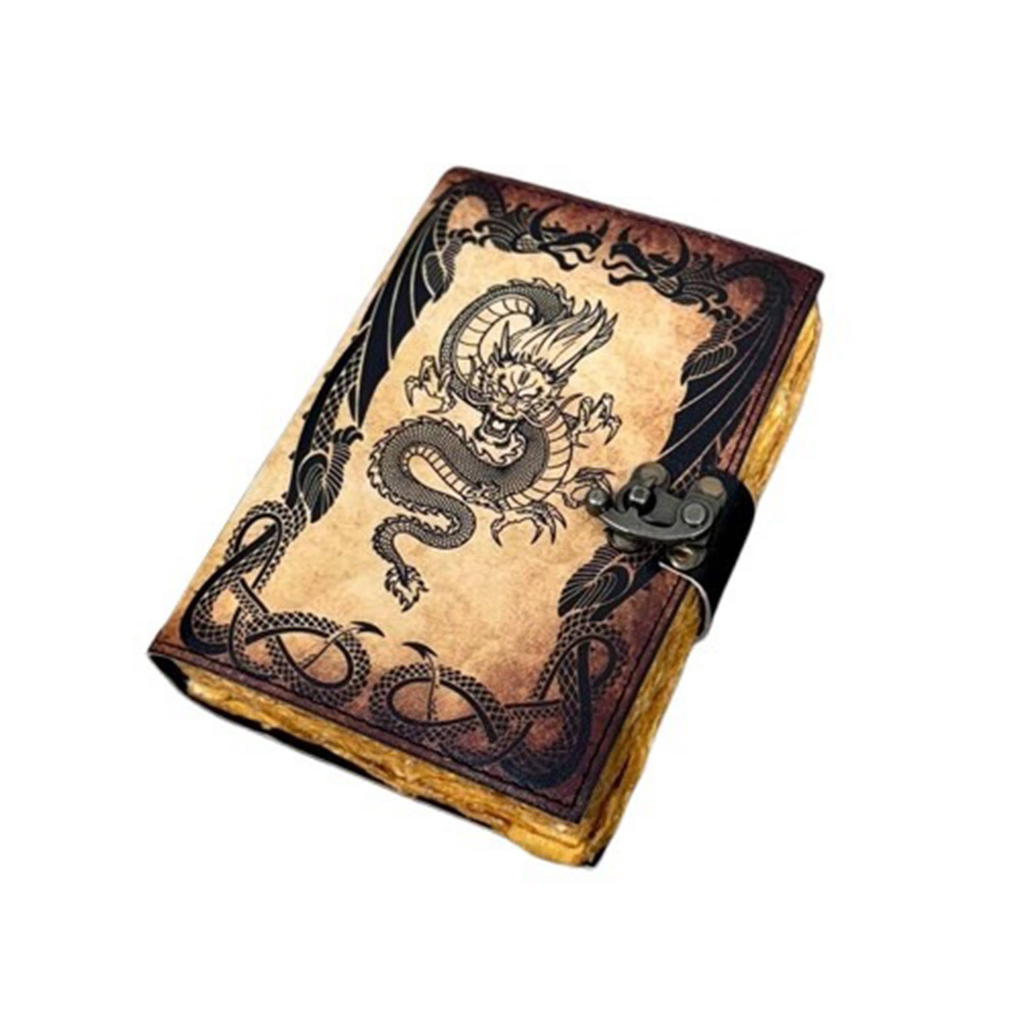 Billion Brothers – wholesale Journal och dagbok – Resedagbok i läder Vintage Anteckningsbok Keltisk Grimoire Bok6