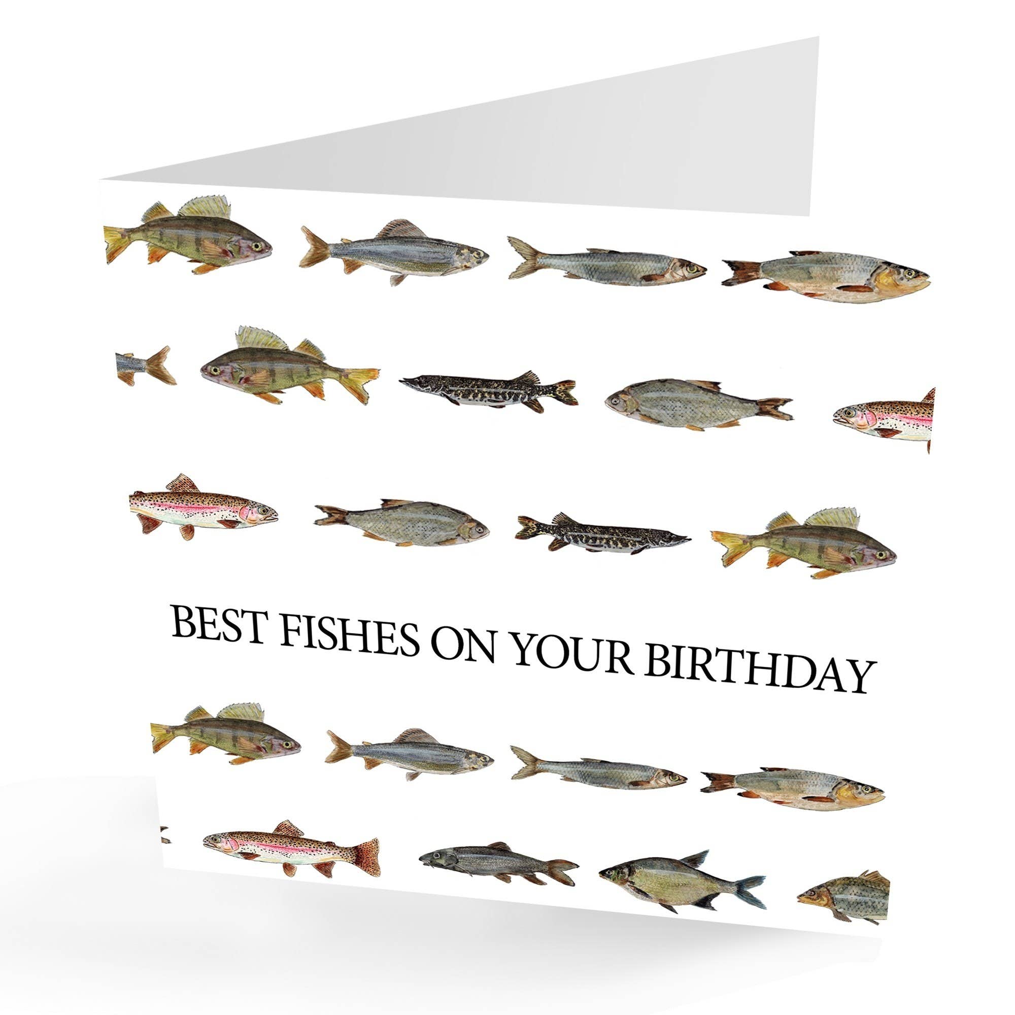 presentingperfection – wholesale Everyday greeting card – Any Occasion Hand Painted Fishing Card1