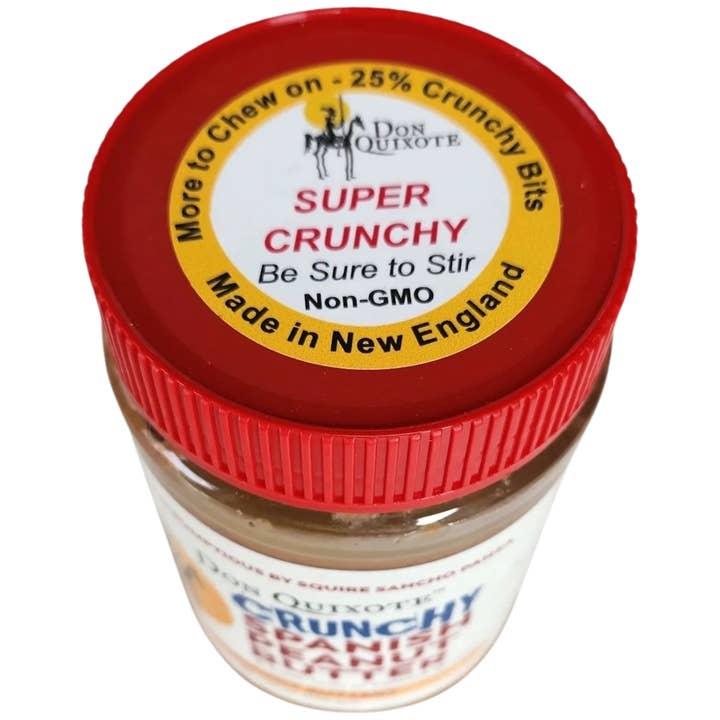 Don Quixote - Wholesale Nut Butter - Don Quixote CRUNCHY SPANISH PEANUT BUTTER, 1 lb.