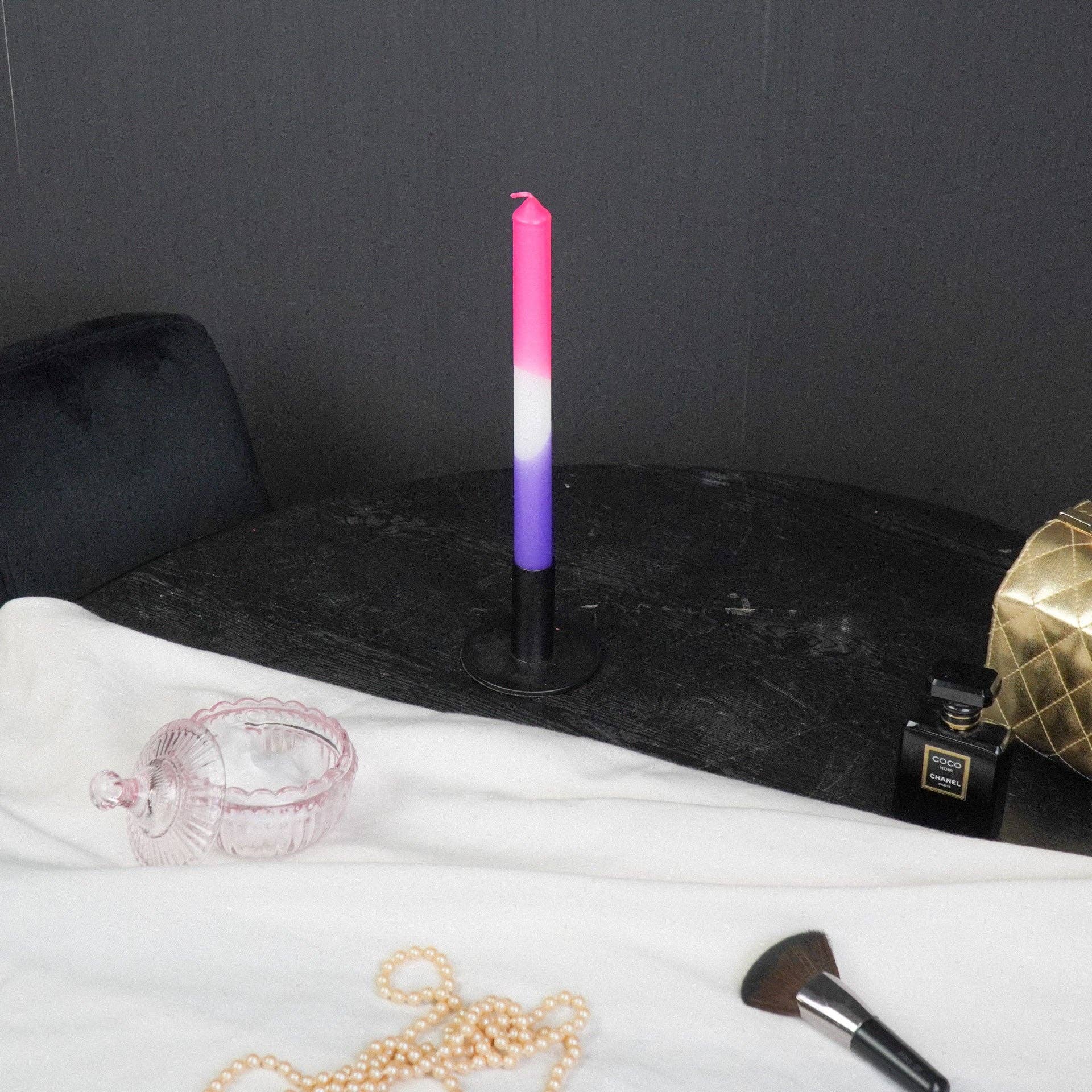 Housevitamin bv - Wholesale Candle Holder - Candleholder - Basic - Metal - Black - 8x8x6,5cm5