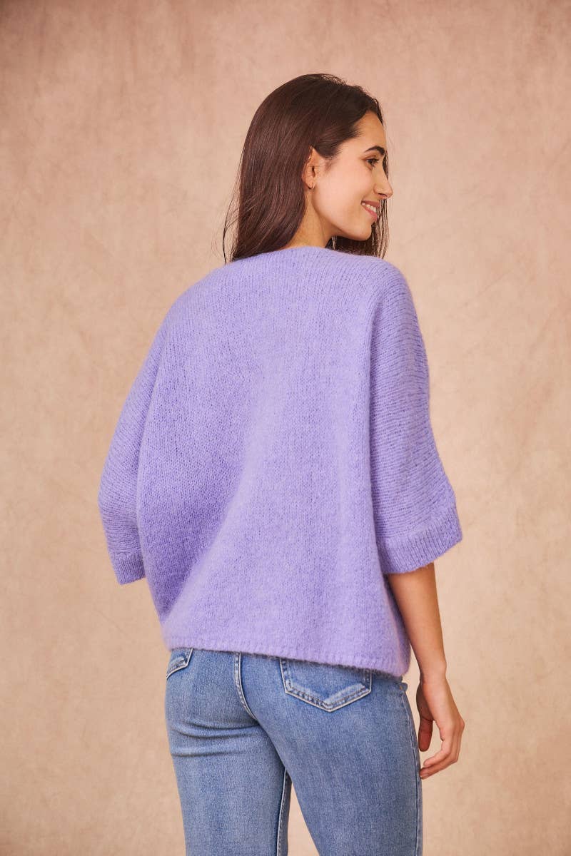 Calie Paris - Venta al por mayor Jersey de punto - Mujer - Suéter elegante de mohair kid28