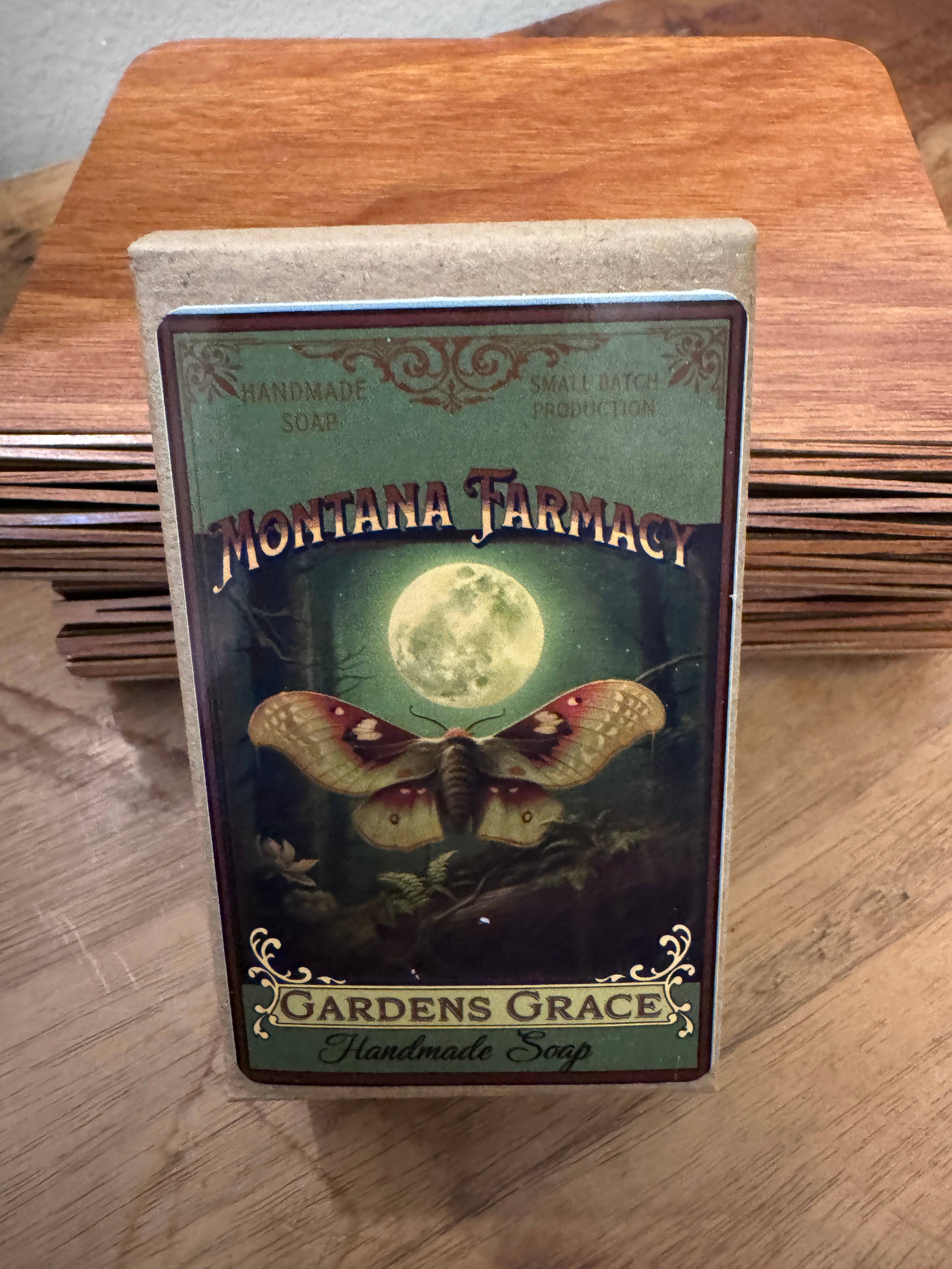 Montana Farmacy - Wholesale Bar Soap - Vintage Victorian Nouveau Gardner's Grace Handmade Soap2