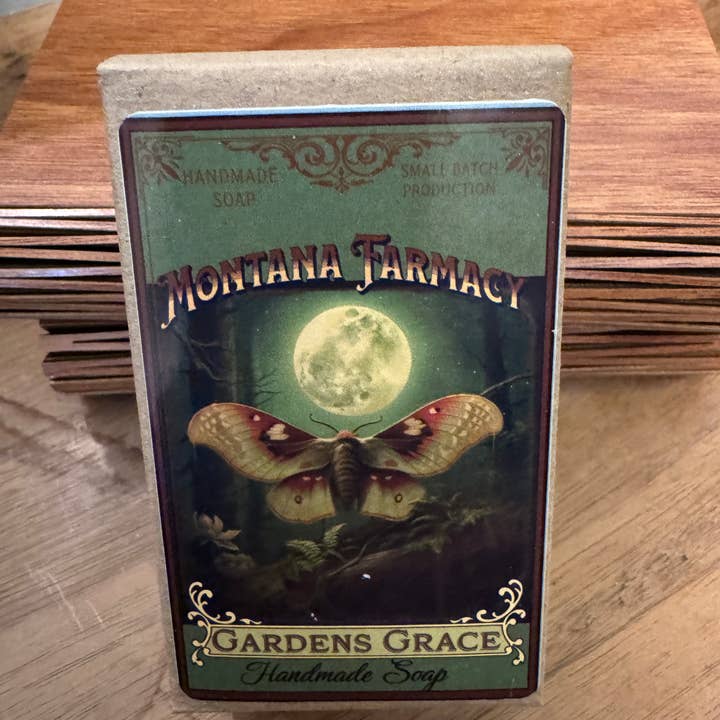 Montana Farmacy - Wholesale Bar Soap - Vintage Victorian Nouveau Gardner's Grace Handmade Soap2
