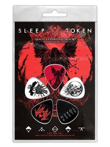 Sleep Token - Take Me Back to Eden - Guitar Picks (Set of 5) for wholesale by Scorpio Posters