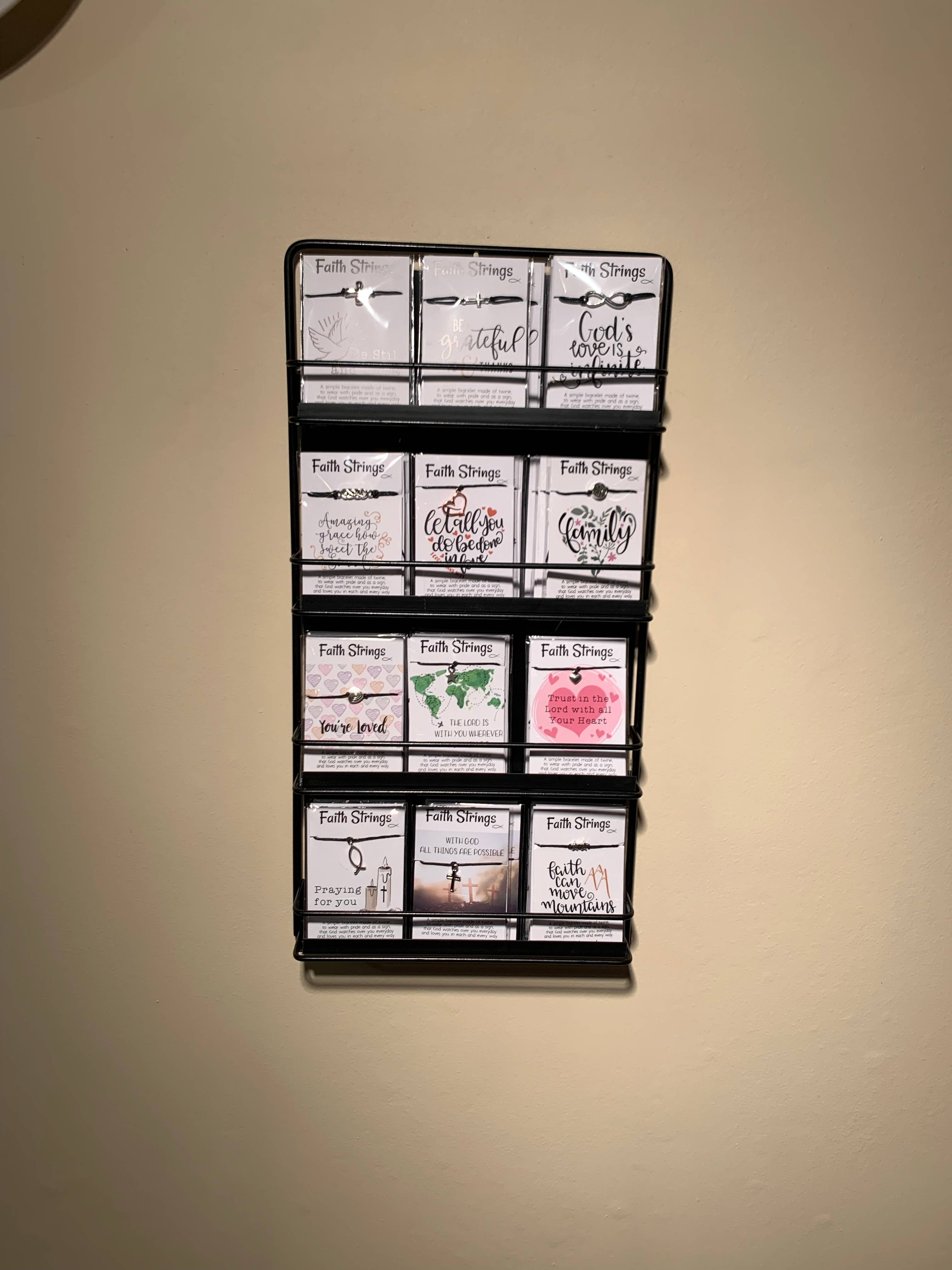 Faithstrings - Wholesale Retailer Display - Jewelry - Display Starter Kit 36 Faith Strings Christian Wish Bracelet7