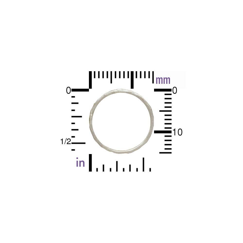 Nina Designs - Wholesale Band/Stacked Ring - Silver, Bronze or Gold Hammer Finish Stacking Rings5