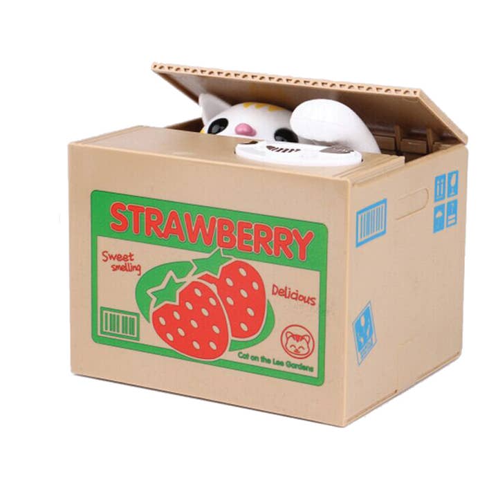 Cofrinho Mecânico Gato por atacado de I-Total, I-Drink