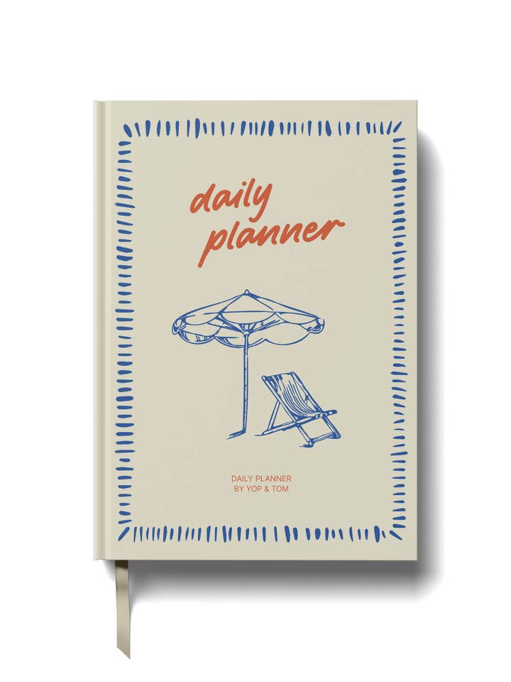 Pianificatore Giornaliero - Sedia a Sdraio per la vendita all'ingrosso da parte di Yop & Tom | Design-led Stationery