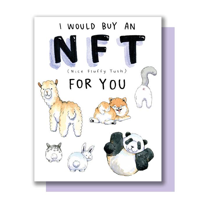 NFT Love Card for wholesale by Paper Wilderness