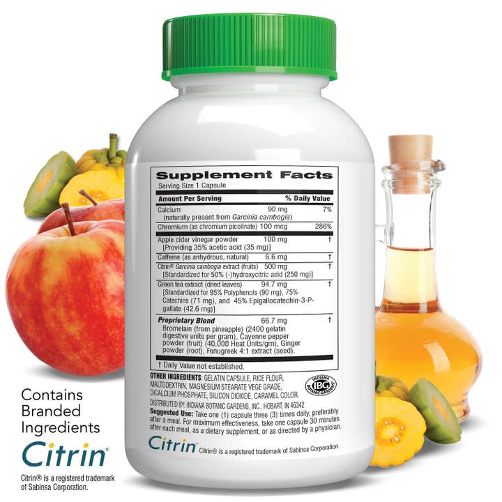 Botanic Choice – Engroshandel Kosttilskud og vitaminer – Botanic Choice Avanceret æblecidereddike Plus® - 90 kapsler2