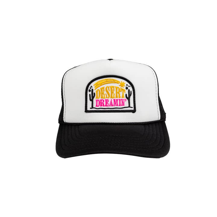Local Beach – Großhandel Trucker-Cap – Unisex – Truckerhut Desert Dreamin' Patch
