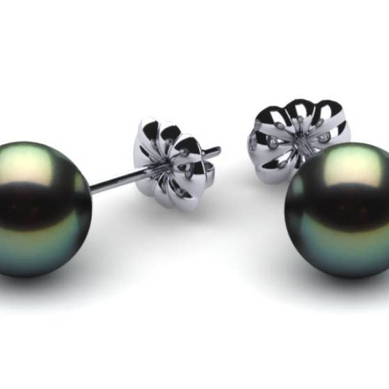 Tahitian Pearl Stud Earrings from Bora Bora and other Purchase Wholesale geen bordje. Free Returns & Net 60 Terms on Faire trending on Faire.