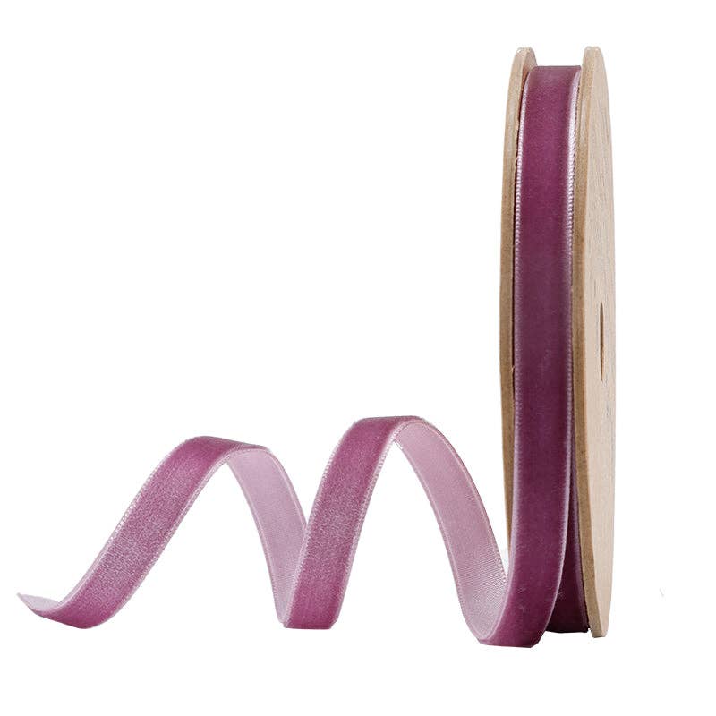 LA Ribbons Wholesale - Venta al por mayor Cintas - Envoltorio de regalos - 17 Colores | Cinta de Terciopelo de 3/8" | Rollo de 10 Yardas10