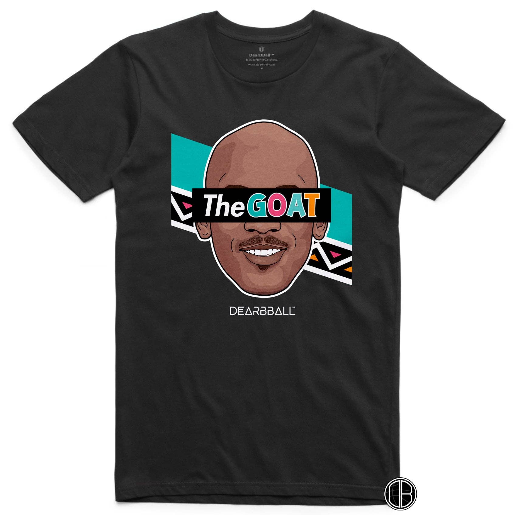 DearBBall - Wholesale T-Shirt (Graphic) - Unisex - DearBball T-Shirt - The GOAT ASG Stripes Edition1