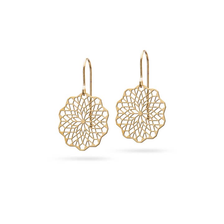 “Rosetta” earrings | bronze for wholesale by KOSAE